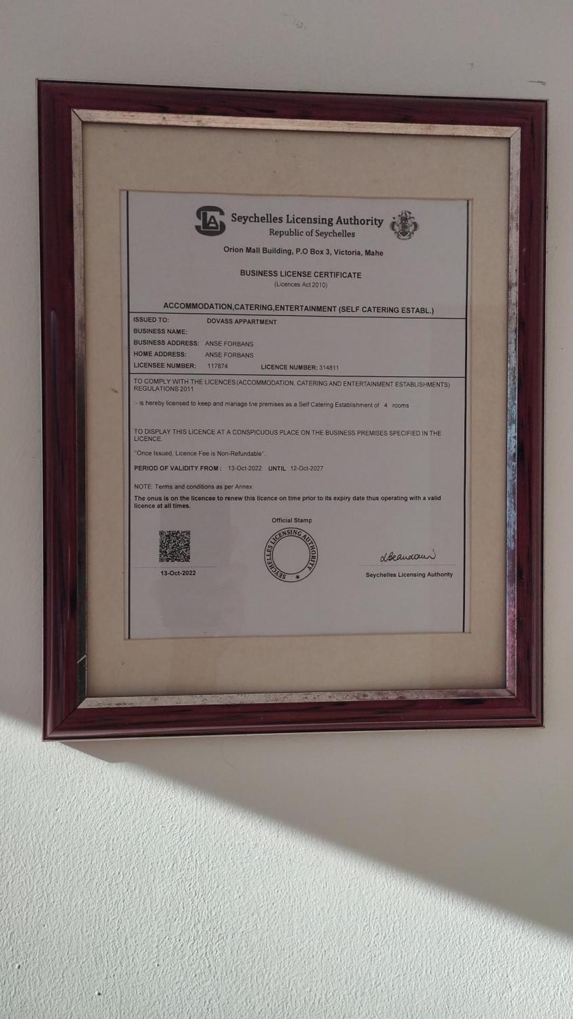 Dovass Self Catering Apartments Takamaka Kültér fotó